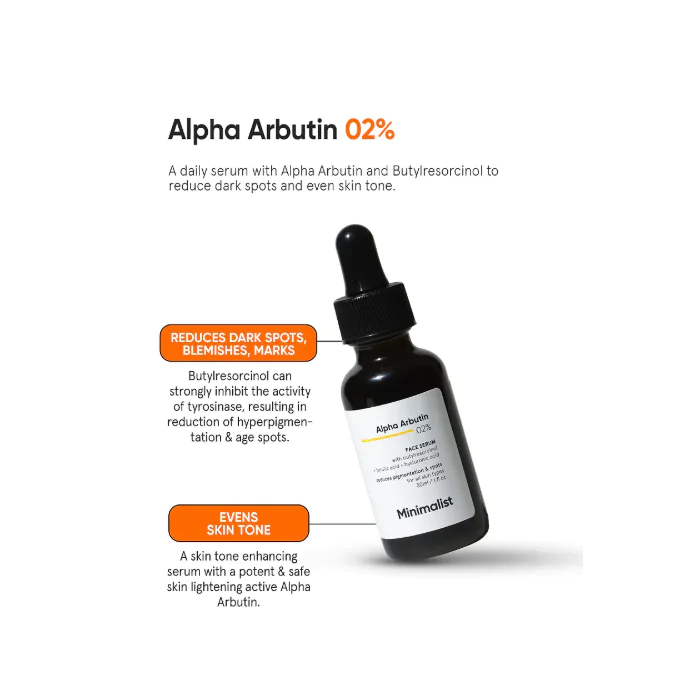 Minimalist Alpha Arbutin 2% Face Serum