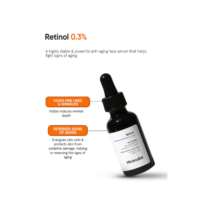 Minimalist Retinol 0.3% Face Serum