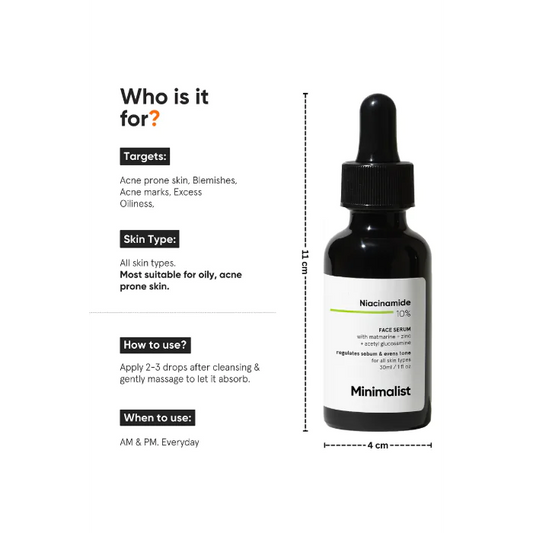 Minimalist Niacinamide 10% Face Serum