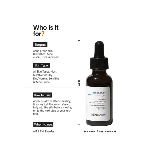 Minimalist Niacinamide 5% Face Serum