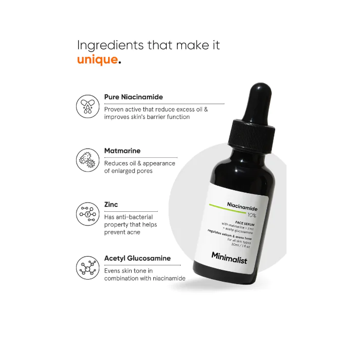 Minimalist Niacinamide 10% Face Serum