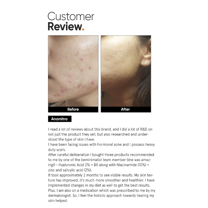 Minimalist Hyaluronic + PGA 2% Face Serum